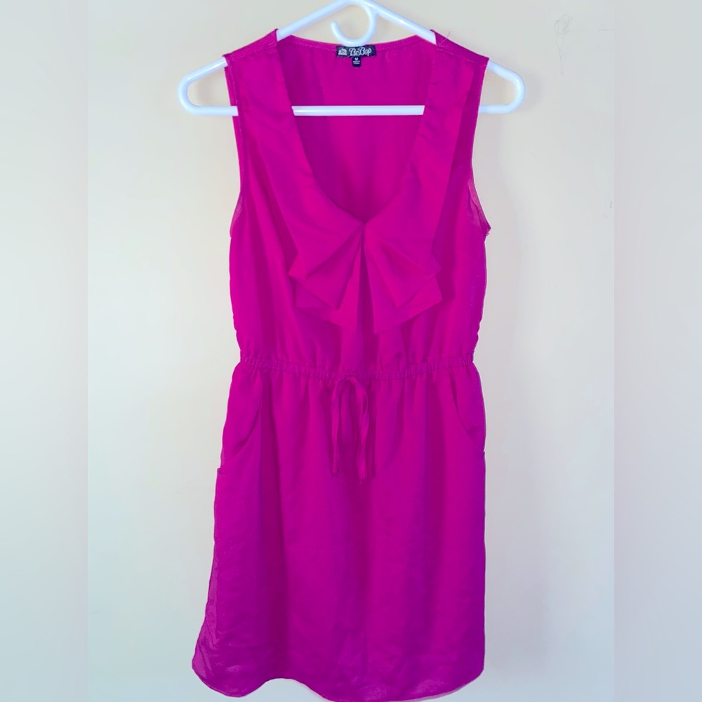 Hot Pink Mini Dress